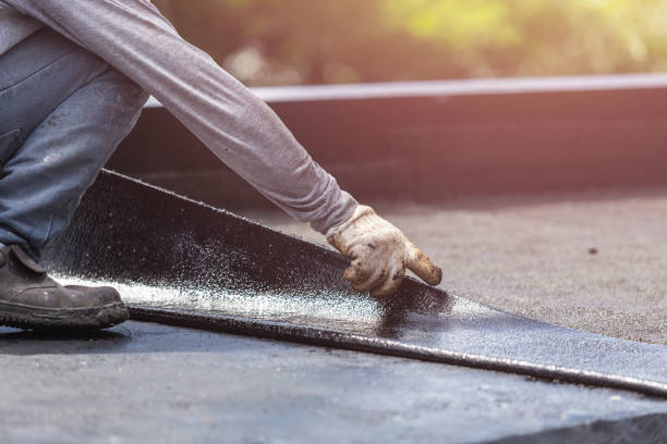 Professional Emergency Waterproofing technician working in Holmes, PA